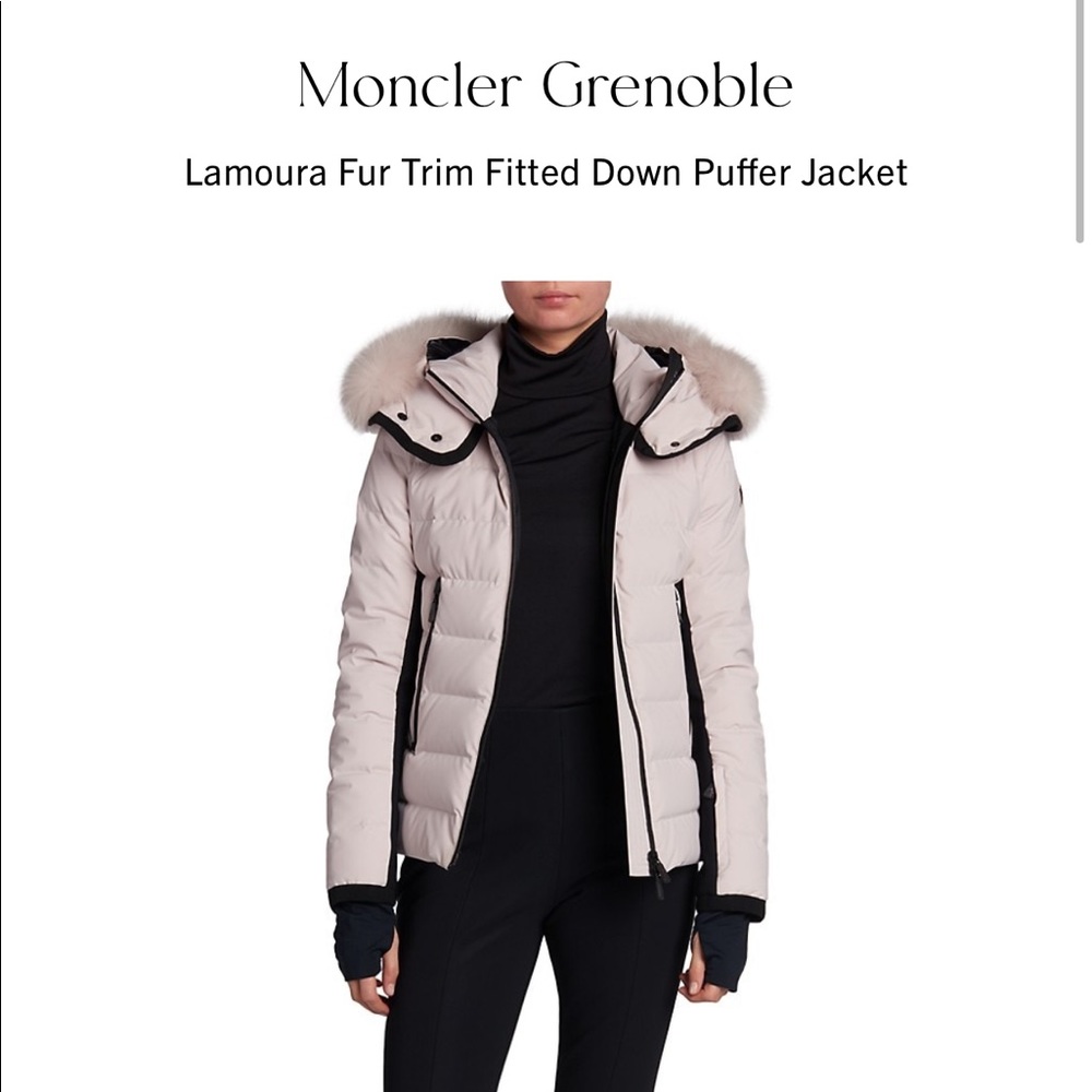 Moncler Grenoble Lemoura Fitted Down Puffer Jacket